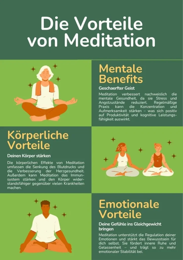 Meditation Vorteile im Beruf