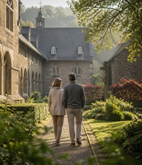 Schweige Retreats im Kloster mit Vivere Vital