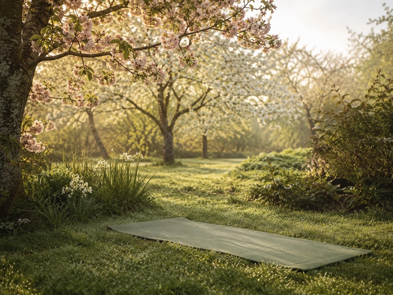 Yoga und Meditation für den Frühling: Energie & Balance